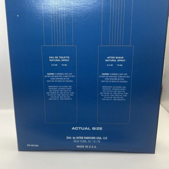 2x Captain Molyneux Men’s Gift Set - 2.5 oz EDT + After Shave Spray Each  NEW - Picture 10 of 16